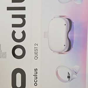 Oculus Quest 2 VR Headset with Controllers - White